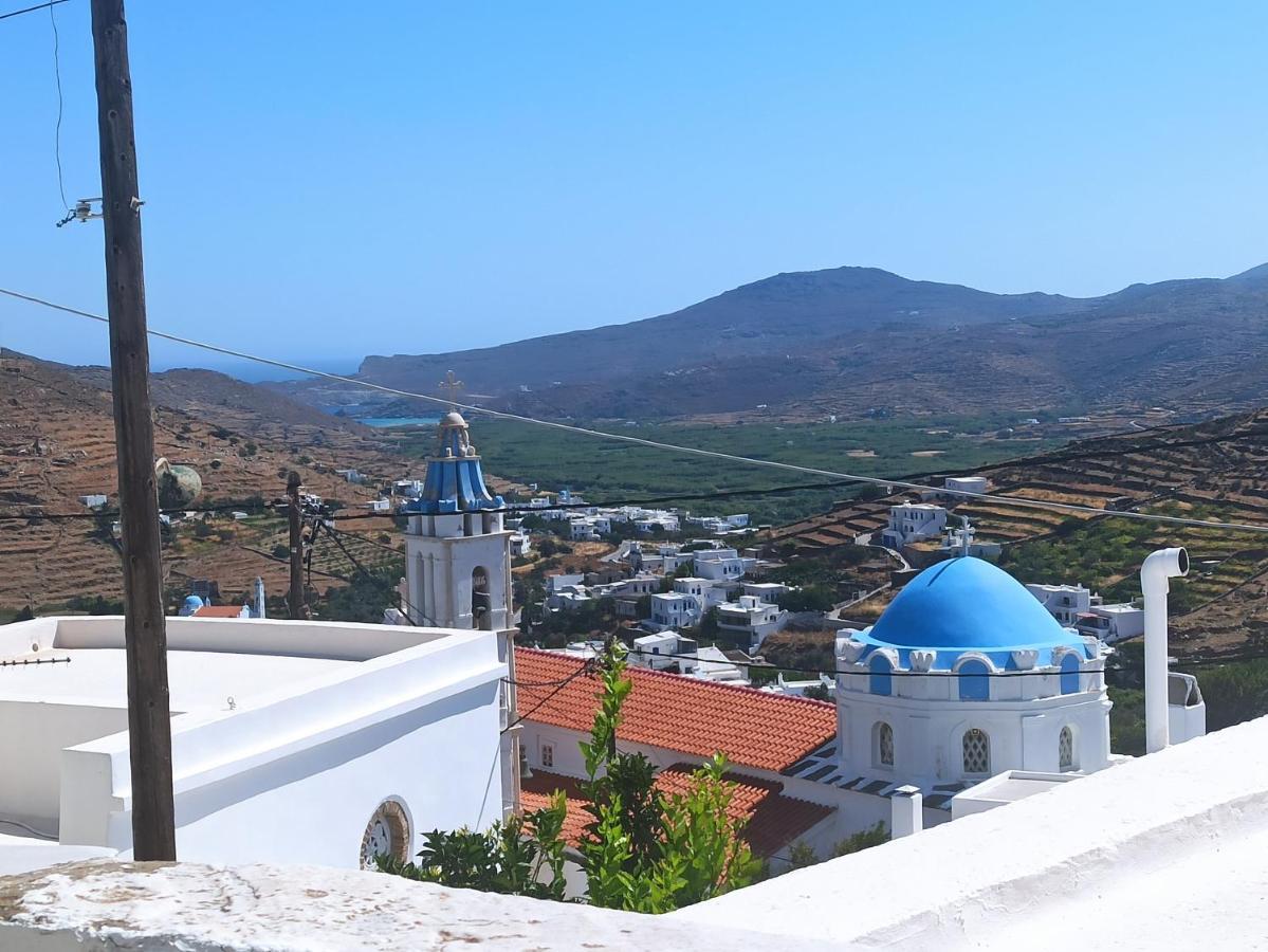 70M2 Neoclassic Villa, Excellent Location Great View Last House Of Village Kalloni  Exteriér fotografie