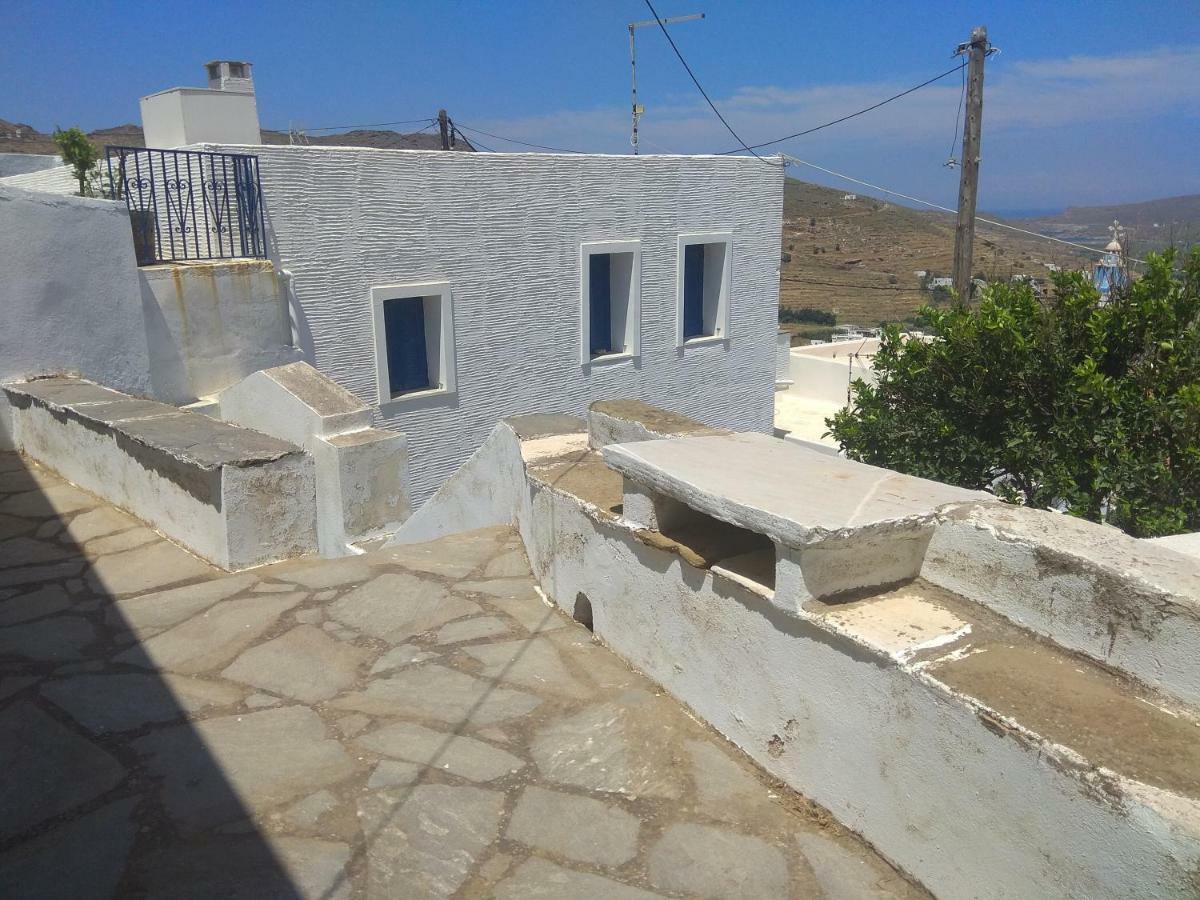 70M2 Neoclassic Villa, Excellent Location Great View Last House Of Village Kalloni  Exteriér fotografie